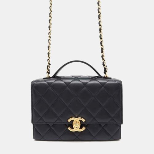 Chain Shoulder Bag Matelasse Coco Mark Lambskin Handbag - Chanel - Modalova