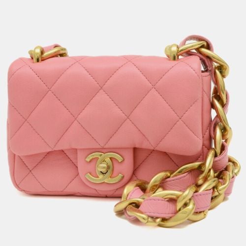 Matelasse Chain Shoulder Bag Lambskin - Chanel - Modalova