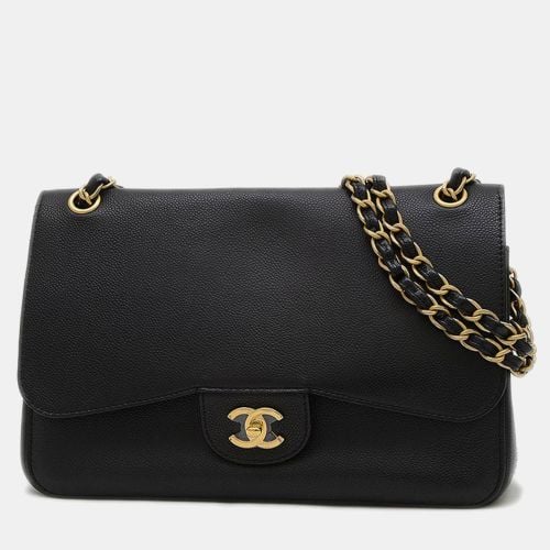 Double Flap Chain Shoulder Bag Caviar Skin - Chanel - Modalova