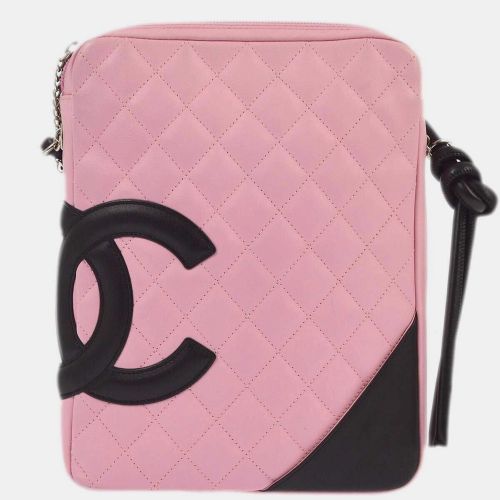 Chanel Pink Calfskin Cambon Ligne Shoulder Bag - Chanel - Modalova