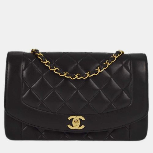 Chanel Black Lambskin Medium Diana Shoulder Bag - Chanel - Modalova