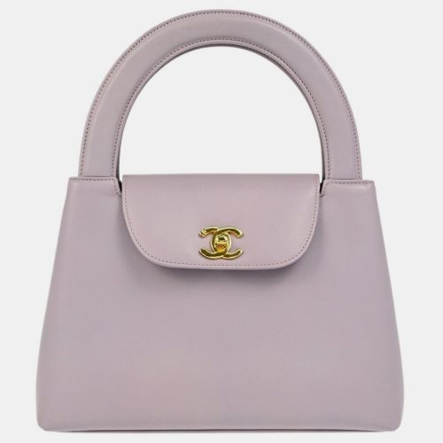 Chanel Purple Lambskin Handbag - Chanel - Modalova