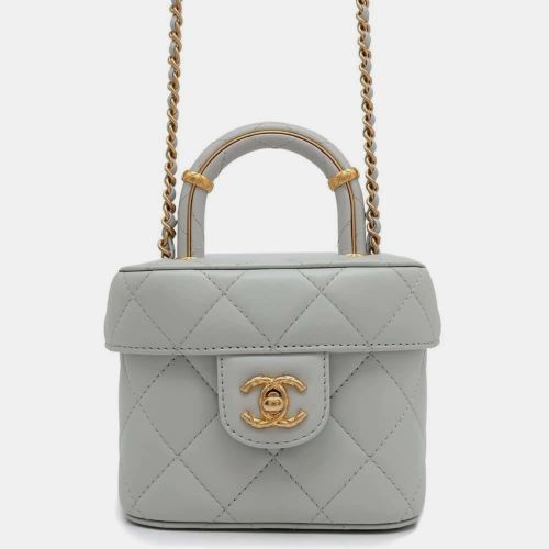 Light Lambskin Leather Small Vanity Chain Shoulder Bag - Chanel - Modalova