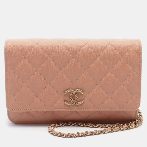 Leather Classic Wallet on Chain - Chanel - Modalova