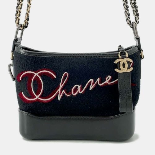 Felt Leather Small Gabrielle De Hobo Bag - Chanel - Modalova