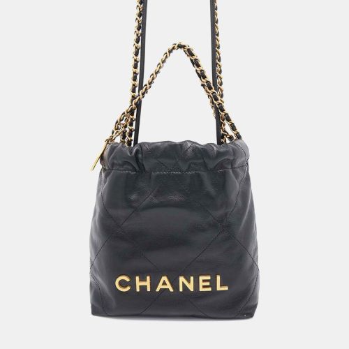 Leather Mini 22 Shoulder Bag - Chanel - Modalova