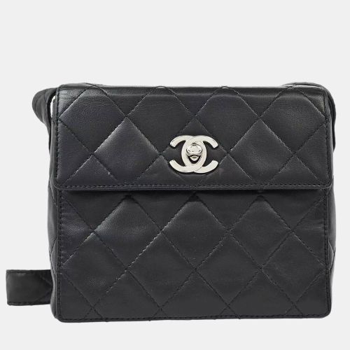 Leather Straight Flap Shoulder Bag - Chanel - Modalova