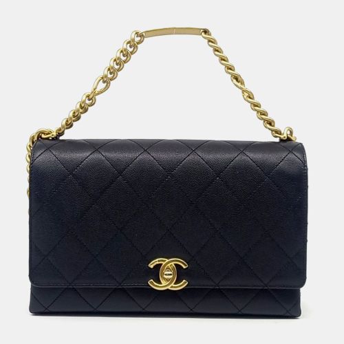 Leather Chain Tote and Shoulder Bag - Chanel - Modalova