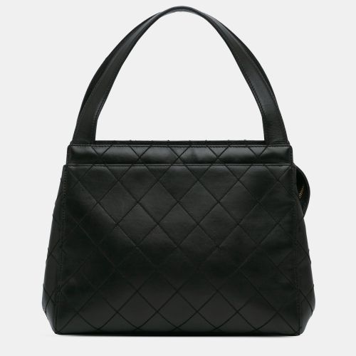 Stitched Lambskin Vintage Top Handle Bag - Chanel - Modalova