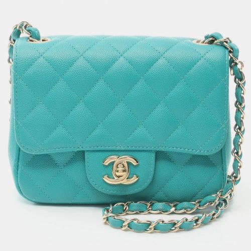 Chanel Green Leather Shoulder Bag - Chanel - Modalova