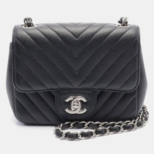 Leather Chevron Flap Shoulder Bag - Chanel - Modalova