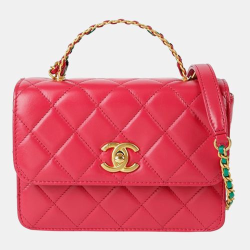 Chanel Top Handle Mini Flap Bag - Chanel - Modalova