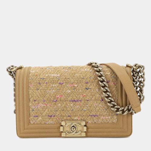 Tweed Boy Chain Shoulder Bag - Chanel - Modalova