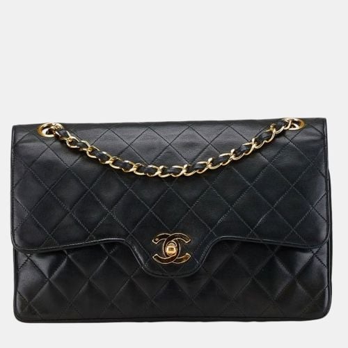 Lambskin Matelasse 25 Double Flap Coco Mark Chain Shoulder Bag - Chanel - Modalova