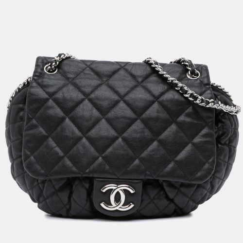 Large Lambskin Chain Around Flap Bag - Chanel - Modalova