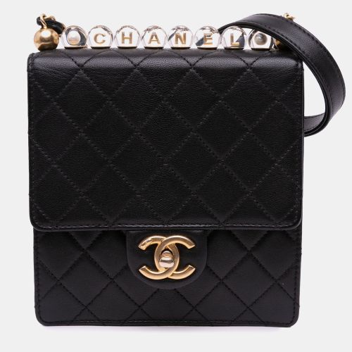 Small Lambskin Chic Pearls Flap Bag - Chanel - Modalova