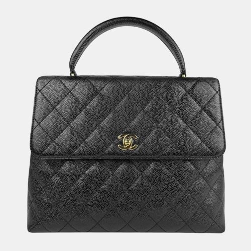 Caviar Leather Kelly Matelasse Handbag - Chanel - Modalova