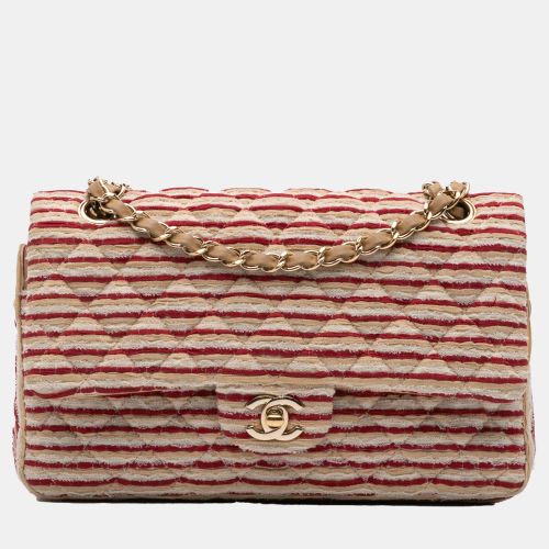Red Medium Classic Jersey Coco Sailor Double Flap - Chanel - Modalova