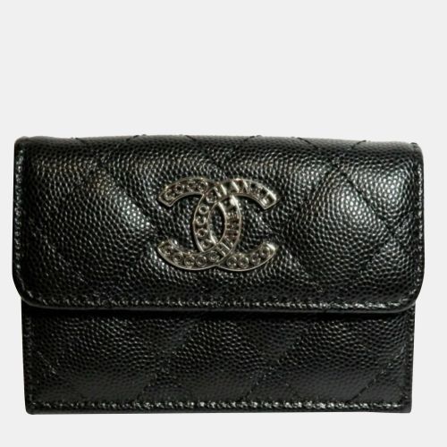 Leather Coco Small Flap Wallet - Chanel - Modalova
