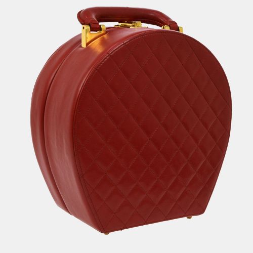 Leather Quilted CC Logos Vanity Handbag - Chanel - Modalova