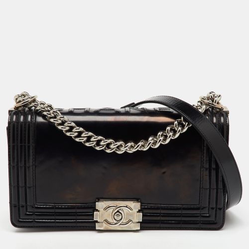 Leather Old Medium Reverso Boy Flap Bag - Chanel - Modalova