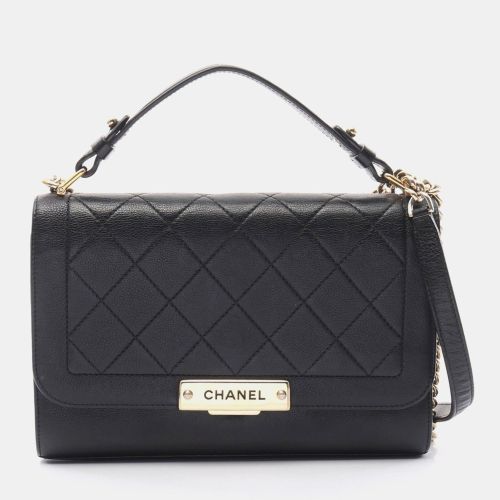 Leather Click Flap Shoulder Bag - Chanel - Modalova
