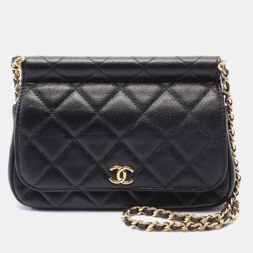Leather Bar Clutch on Chain - Chanel - Modalova