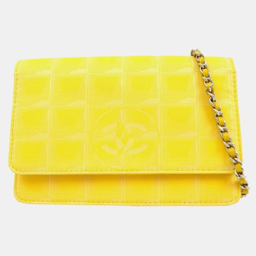 Jacquard Nylon Travel Line Wallet on Chain - Chanel - Modalova