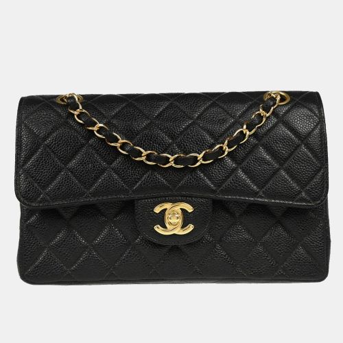 Calfskin Small Classic Double Flap Shoulder Bag - Chanel - Modalova