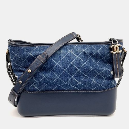 Chanel Blue Denim Denim Gabrielle Hobo Bag - Chanel - Modalova