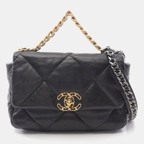 Lambskin Leather Medium 19 Flap Bag - Chanel - Modalova