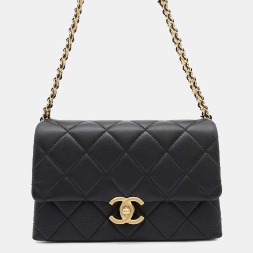 Small Flap Calf Leather Shoulder Bag - Chanel - Modalova
