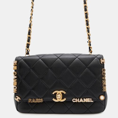 Matelasse Lambskin Chain Shoulder Bag - Chanel - Modalova