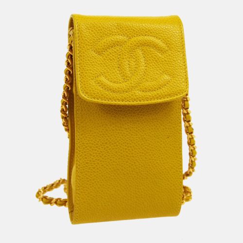 Calfskin Timeless Pochette Phone Case - Chanel - Modalova