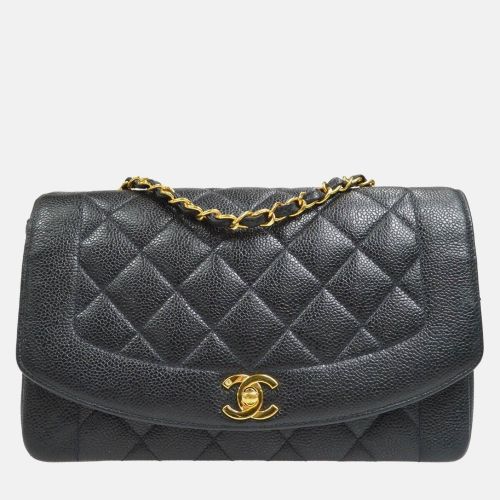 Diana Medium Caviar Leather Chain Shoulder Bag - Chanel - Modalova