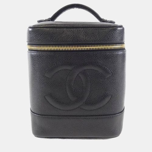 CC Timeless Caviar Leather Vanity Case - Chanel - Modalova