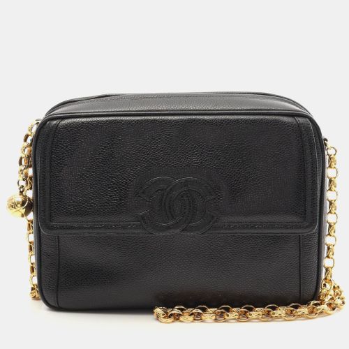 Bijoux CC Vintage Leather Camera Bag - Chanel - Modalova