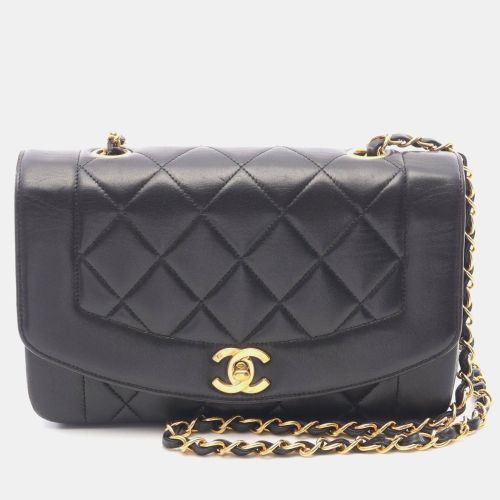 Matelasse Diana Flap Lambskin Chain Shoulder Bag - Chanel - Modalova