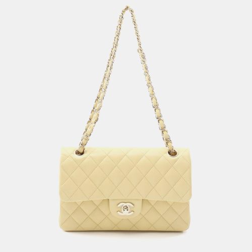 Matelasse W Flap Lambskin Chain Shoulder Bag - Chanel - Modalova