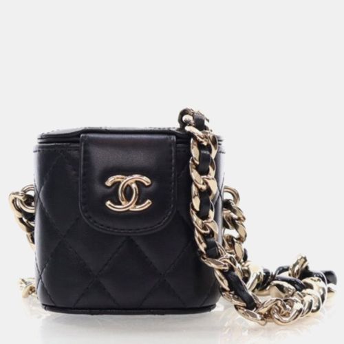 Vanity Case Mini Lambskin Chain Bag - Chanel - Modalova
