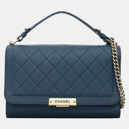 Chanel Medium Label Click Flap Bag - Chanel - Modalova