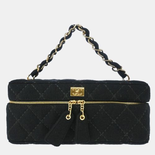 Vanity Cotton Wild Stitch Top Handle Bag - Chanel - Modalova