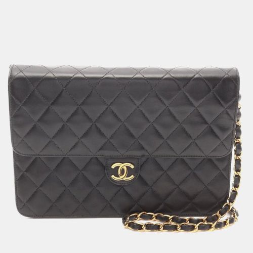 Matelasse Single Flap Lambskin Shoulder Bag - Chanel - Modalova