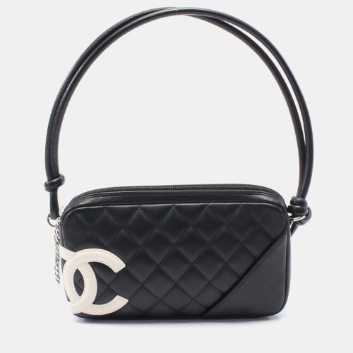 Cambon Ligne /White Leather Handbag - Chanel - Modalova
