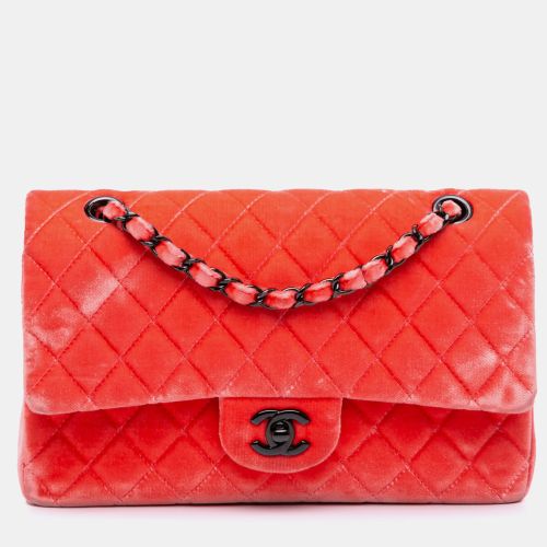 Medium Classic Velvet Double Flap - Chanel - Modalova