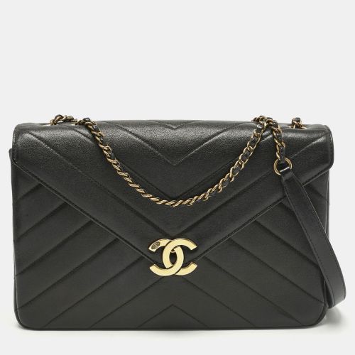 Quilted Leather Coco Envelope Flap Bag - Chanel - Modalova