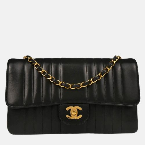 Mademoiselle Single Flap Lambskin Shoulder Bag - Chanel - Modalova
