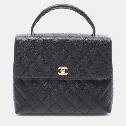Kelly Logo Calfskin Leather Handbag - Chanel - Modalova