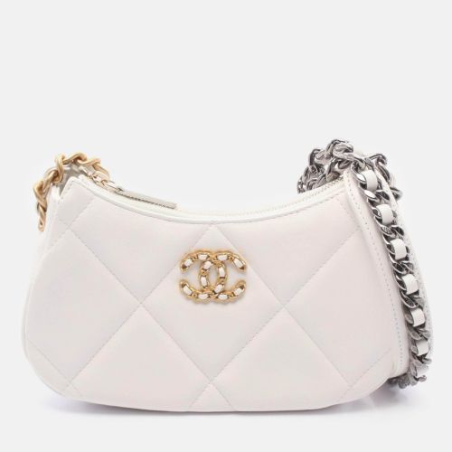 Matelasse Small Hobo Chain Shoulder Bag Leather - Chanel - Modalova