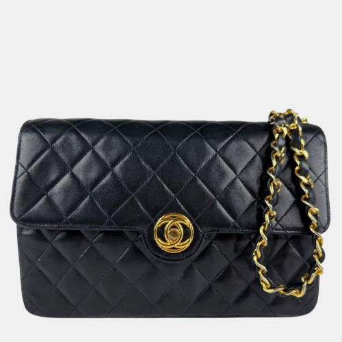 Chanel Black Lambskin Leather Shoulder Bag - Chanel - Modalova